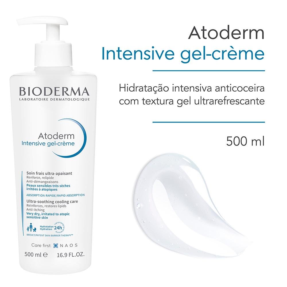 Bioderma Atoderm Intensive Gel Creme Hidratante Corporal 500ml 500ml 2