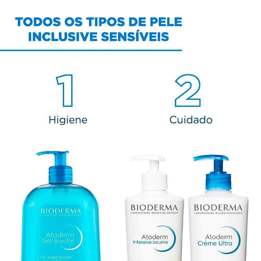 Bioderma Atoderm Gel de Banho Corporal Hidratante 1L 1L 6