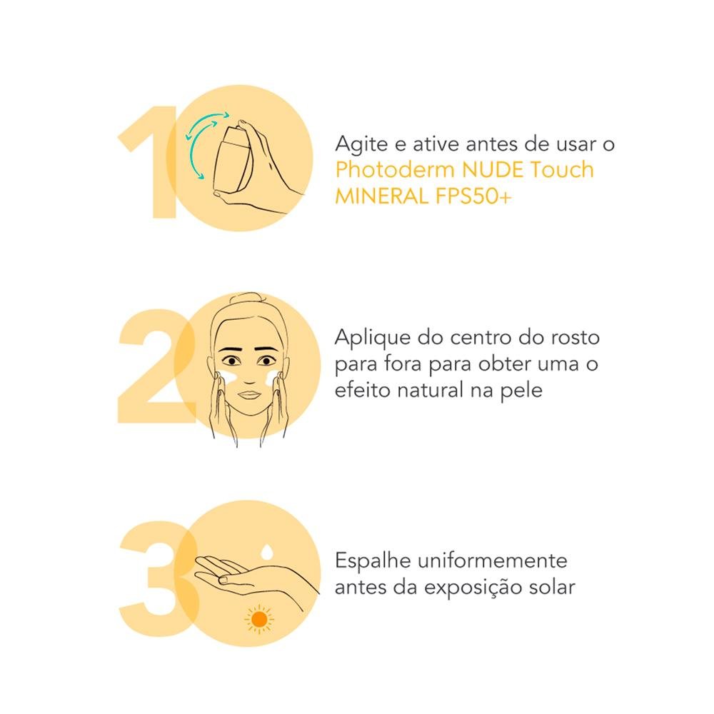 Bioderma Photoderm Prot Solar Facial Fps50+ Muito Claro 40ml Muito Claro 8
