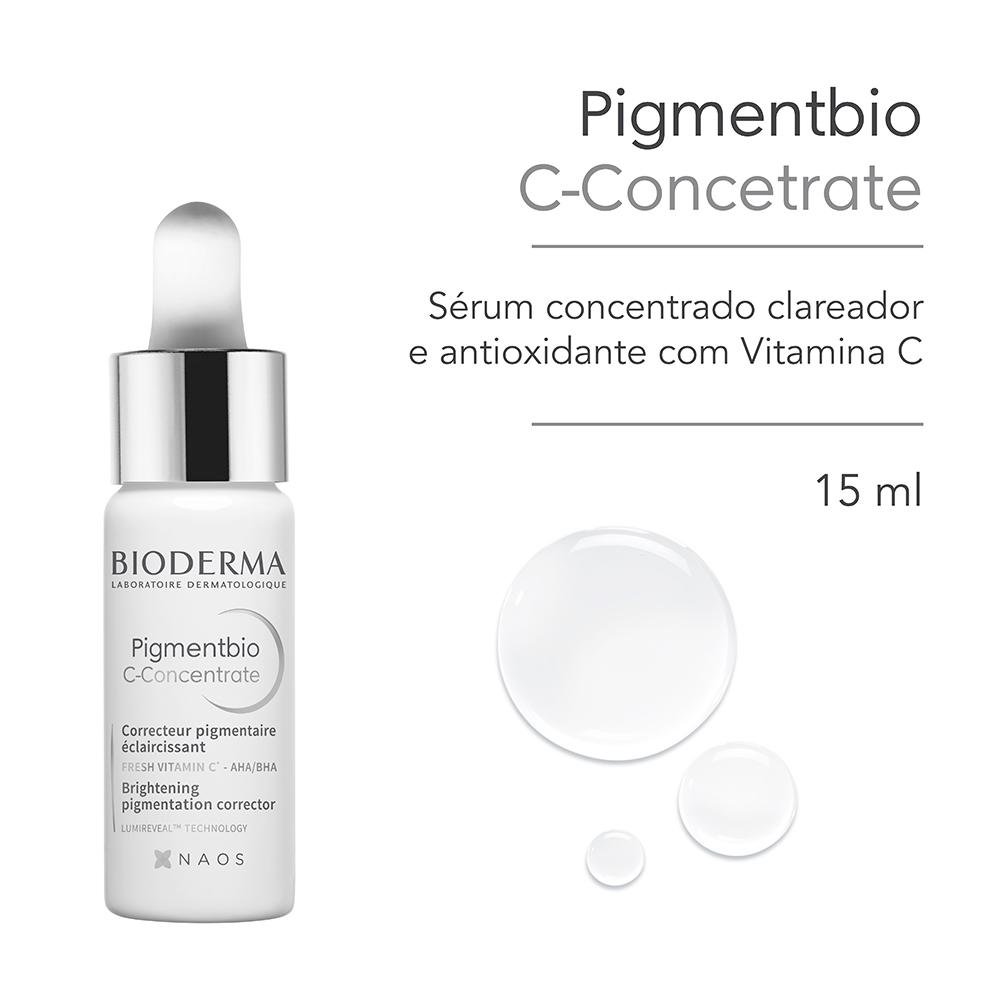 Bioderma Pigmentbio C-Concentrate Sérum Facial Clareador 15ml 15ml 2