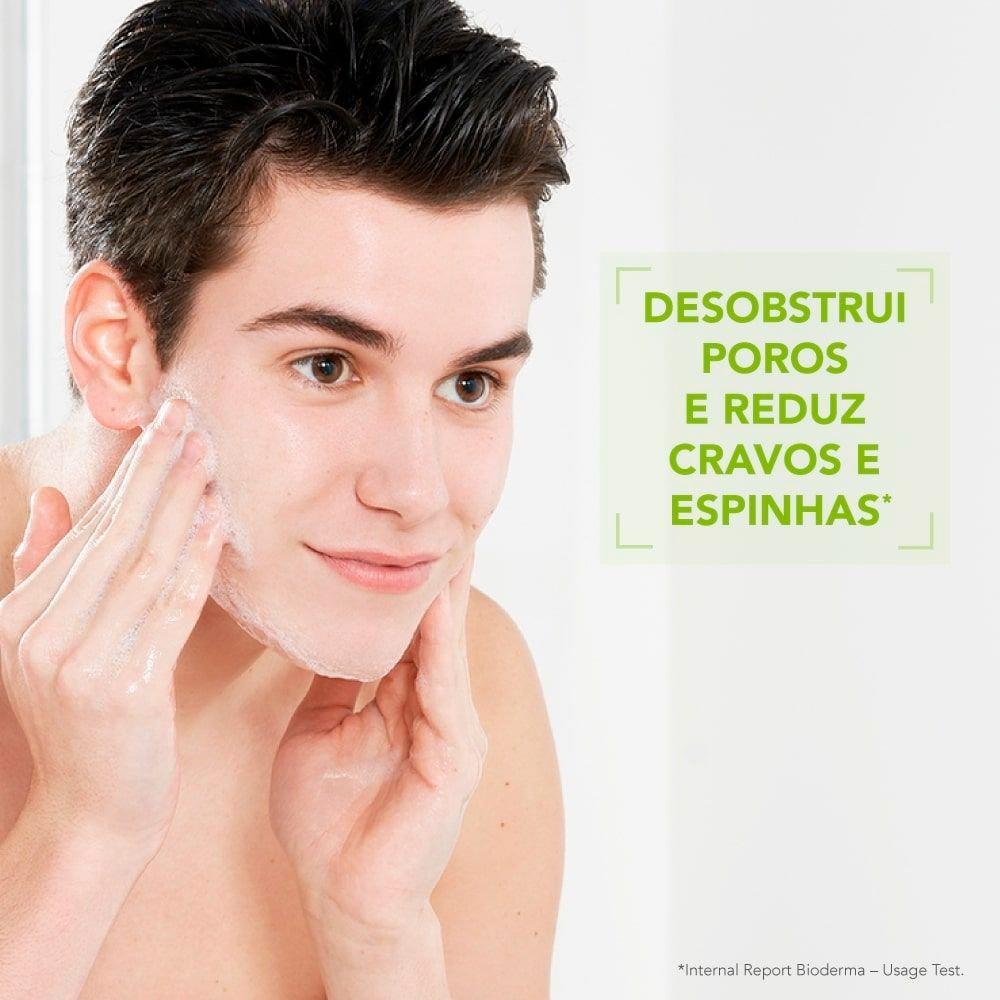 Bioderma Sébium Moussant Actif Gel de Limpeza Facial 214g 200ml 4
