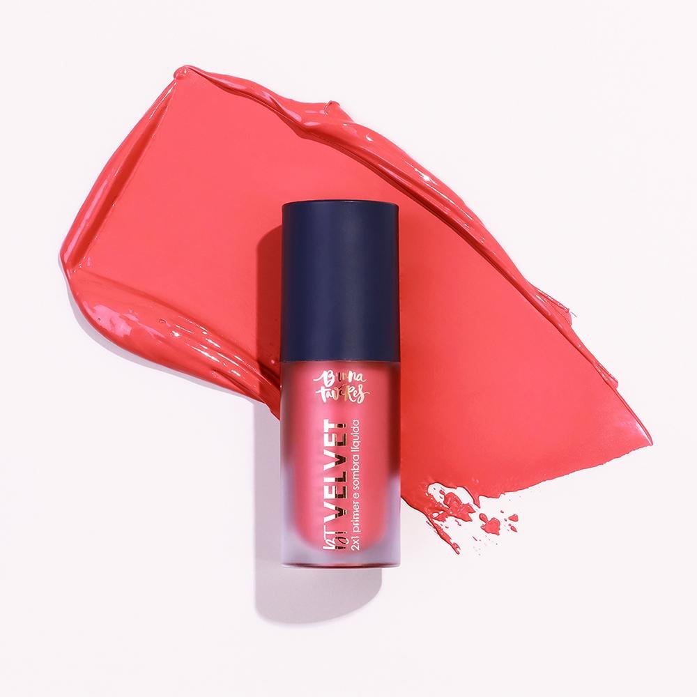 Bruna Tavares BT Velvet Sombra Coral 6ml Coral 2