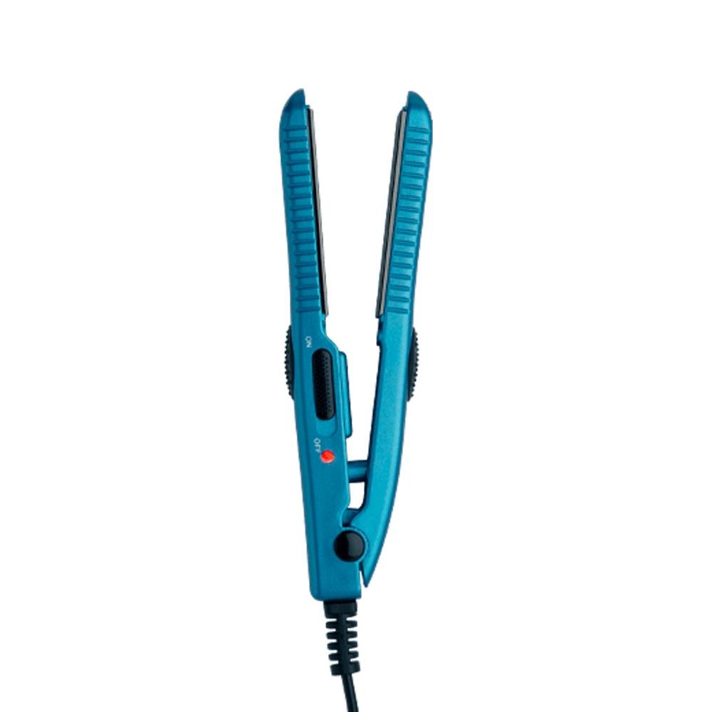 Mq Professional Titanium Mini Prancha De Cabelo Azul Bivolt Bivolt 3