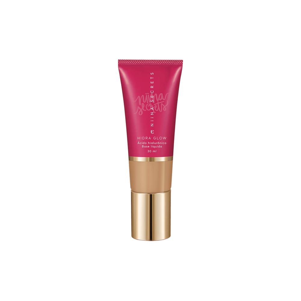 Eudora Niina Secrets Hidra Glow Base Líquida Natural 45 30ml
