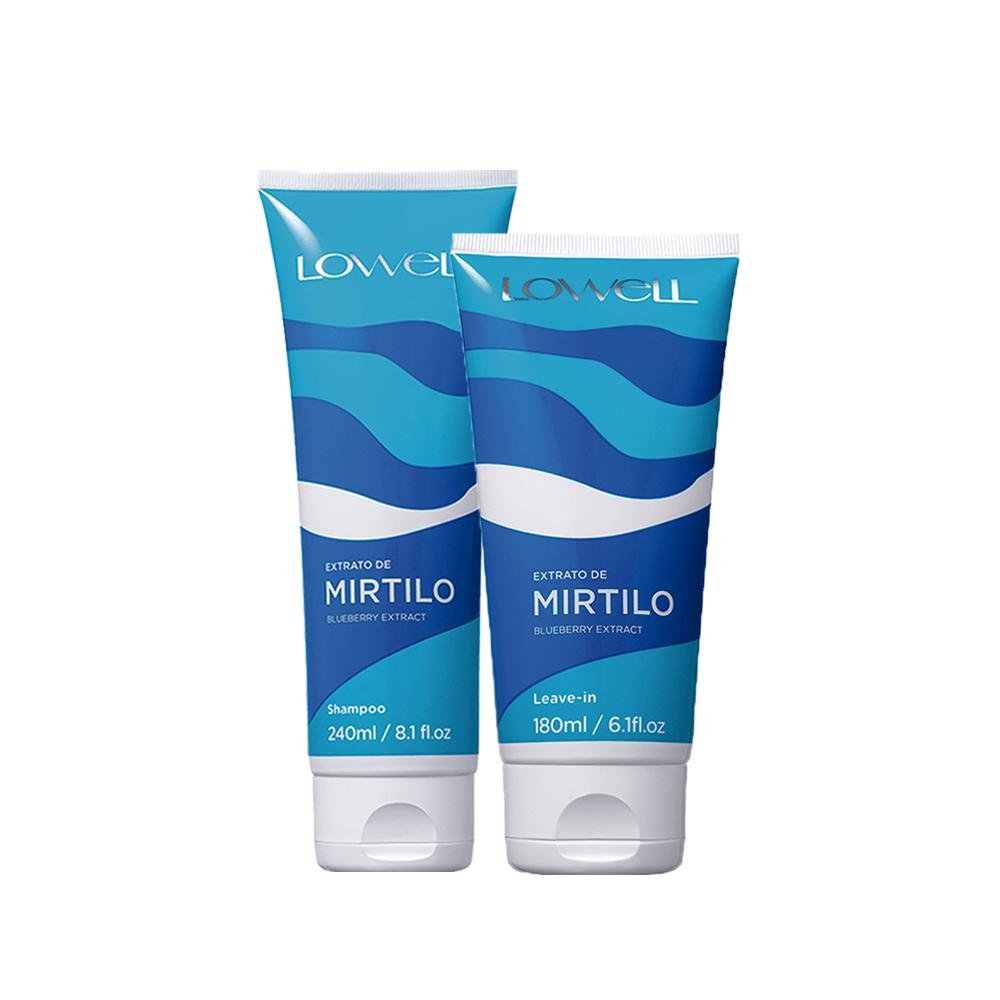 Kit Lowell Extrato de Mirtilo - Shampoo e Leave-in ÚNICO 1