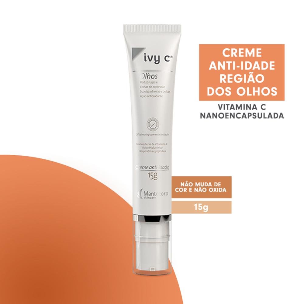 Mantecorp Ivy C Rejuvenescedor para Área Dos Olhos 15g 15g 2