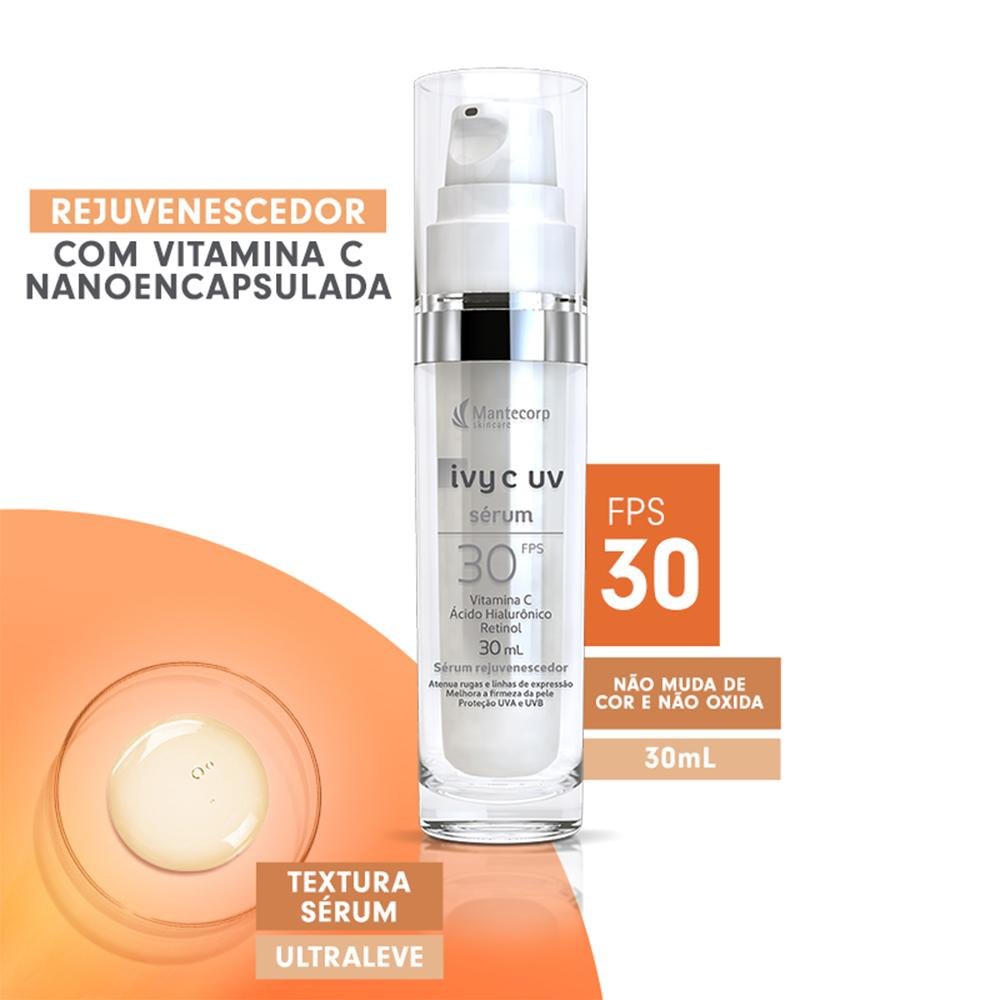 Mantecorp Ivy C Uv Sérum Facial Fps30 30ml 30ml 2