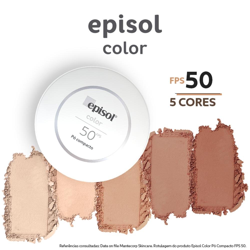 Mantecorp Episol Color Pó Morena FPS50 10g Morena 8