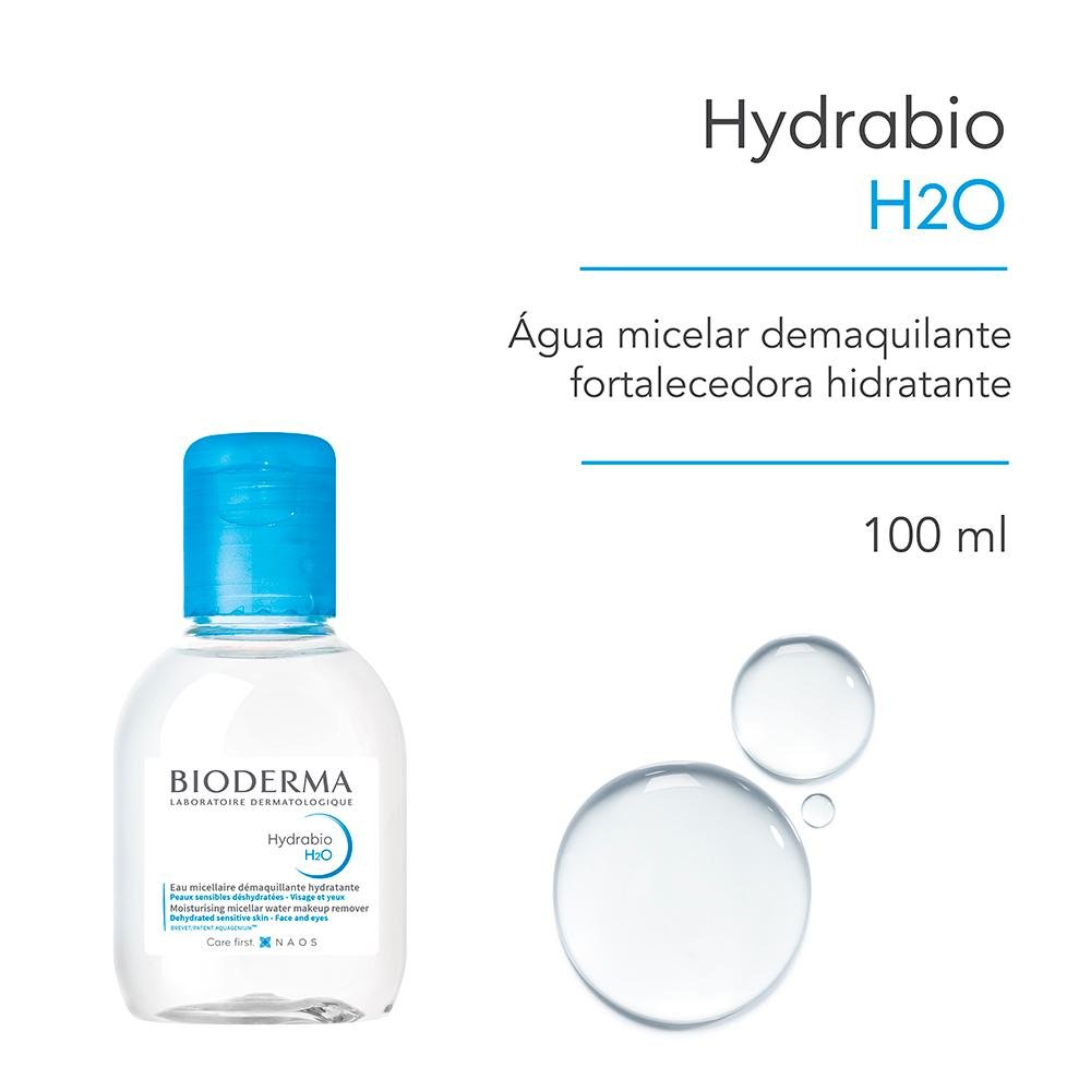 Bioderma Hydrabio H2O Água Micelar Facial Hidratante 100ml 100ml 2