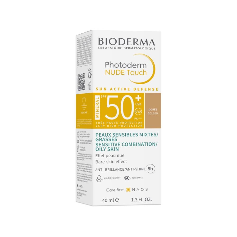 Bioderma Photoderm Prot Solar Facial Fps50+ Dourado 40ml Dourado 2