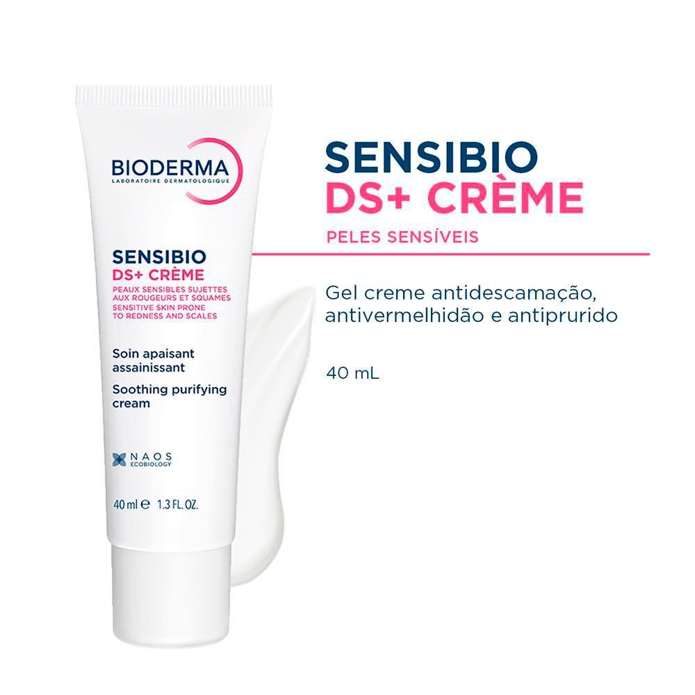 Bioderma Sensibio DS+ Creme Facial Hidratante 40ml 40ml 2