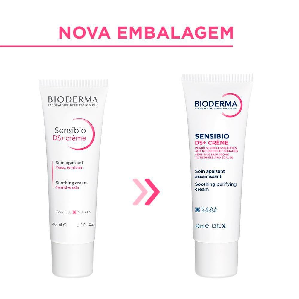 Bioderma Sensibio DS+ Creme Facial Hidratante 40ml 40ml 3