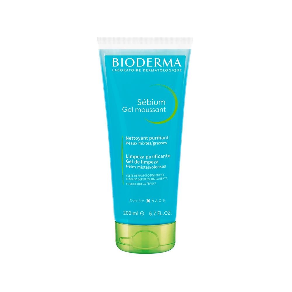 Bioderma Sébium Moussant Gel de Limpeza Facial 200ml 200ml 1