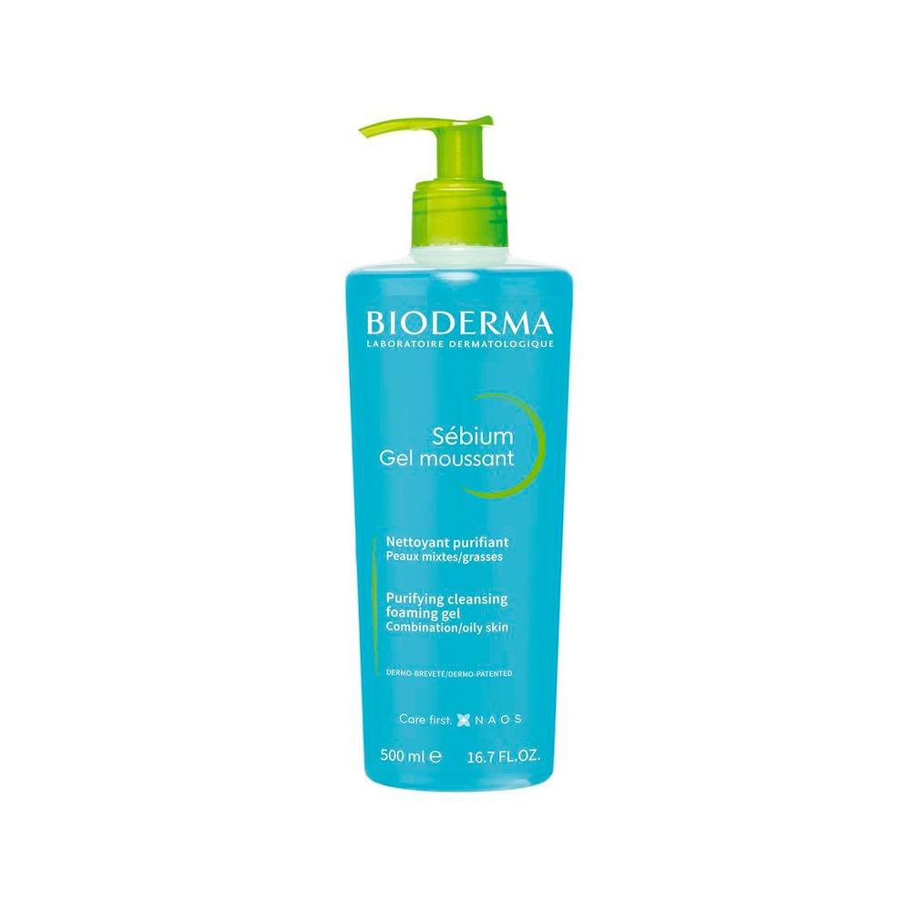 Bioderma Sébium Moussant Gel de Limpeza Facial 500ml 500ml 1
