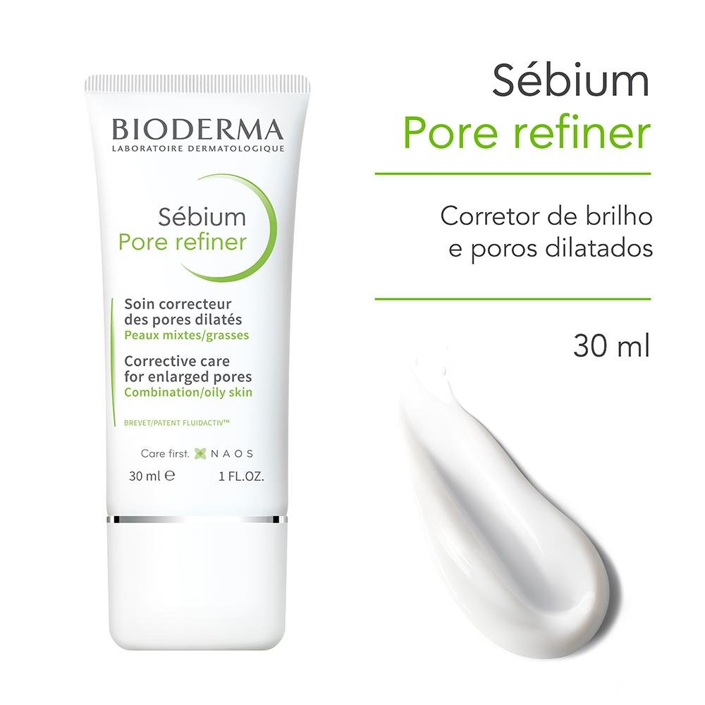 Bioderma Sébium Pore Refiner Sérum Facial Redutor de Poros Ácido Agárico 30ml 30ml 2