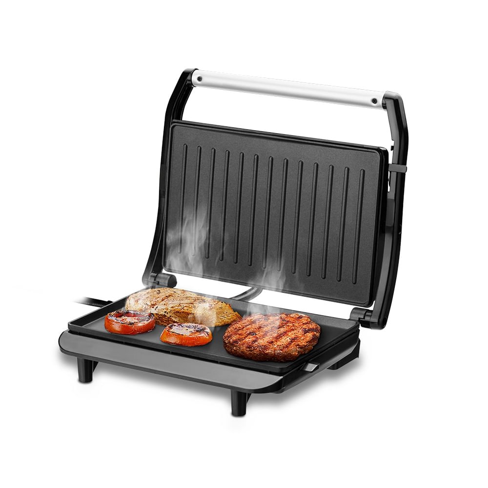 Mini Grill Panini com Acabamento Inox 127v850w Multi CE121 127v