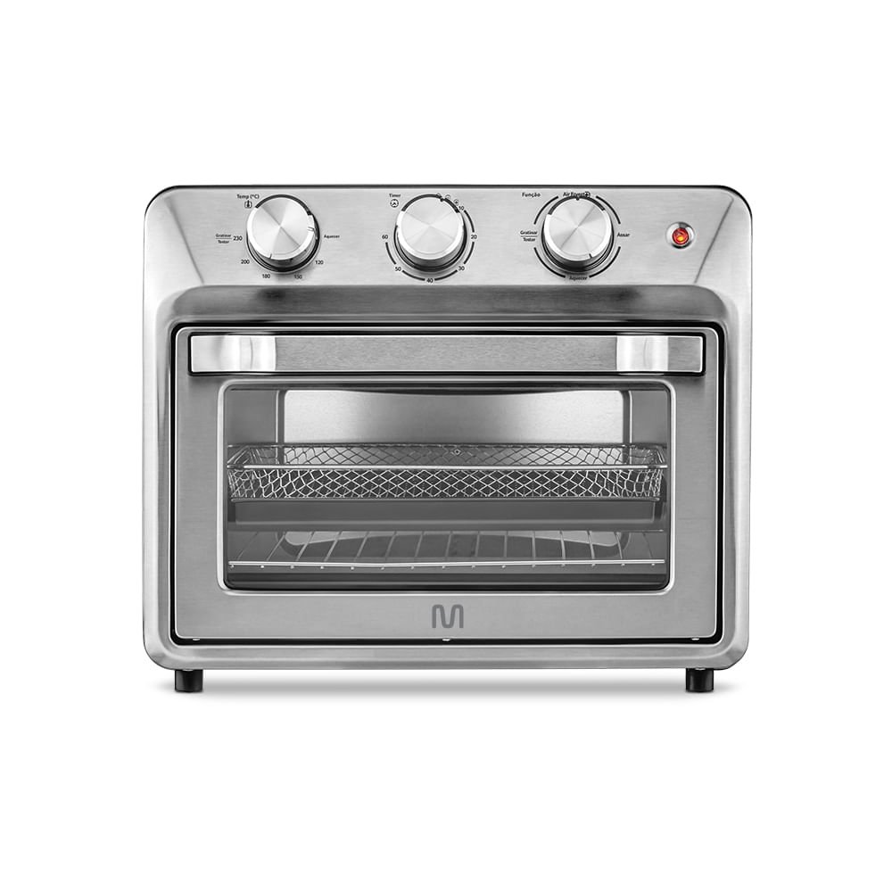 Forno Elétrico Air Fryer 2 em 1 c/ 25 Litros 1500w127v Multilaser