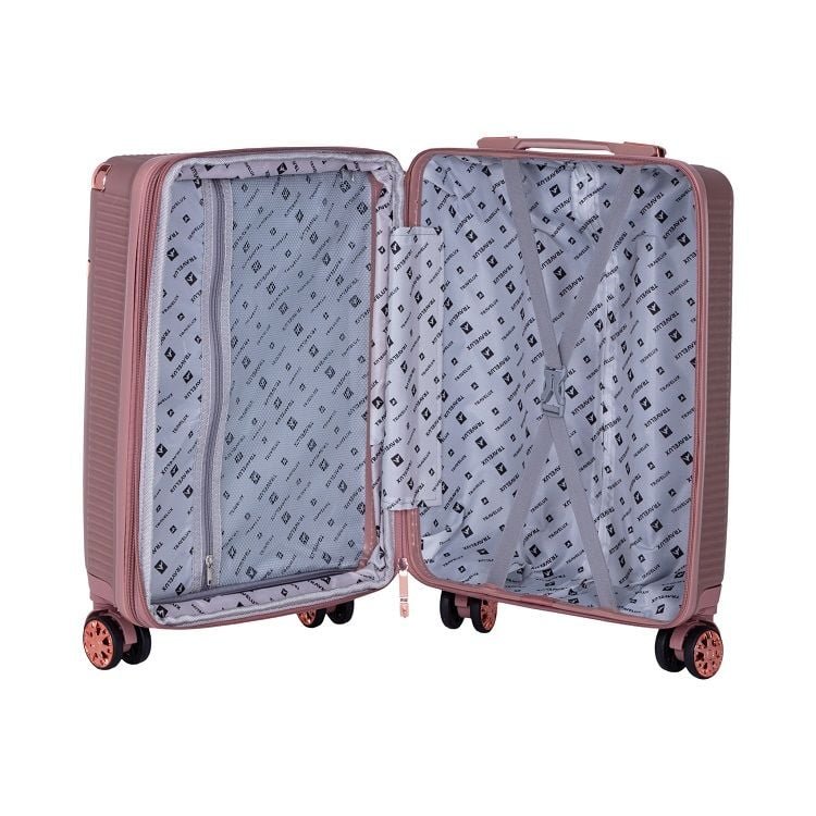 Mala Travelux Syon Tamanho M Rosa 3