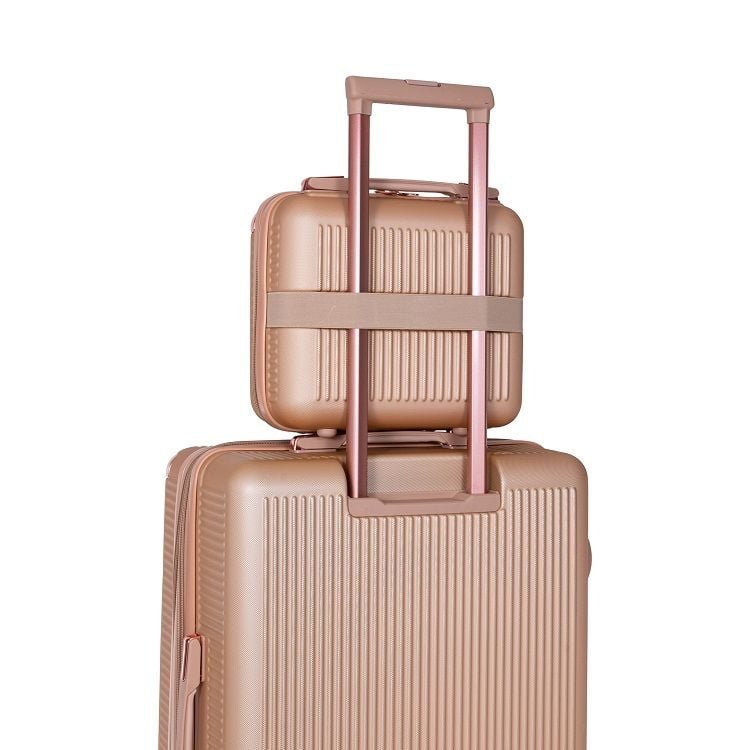 Frasqueira Travelux Syon Tamanho M Dourado 3