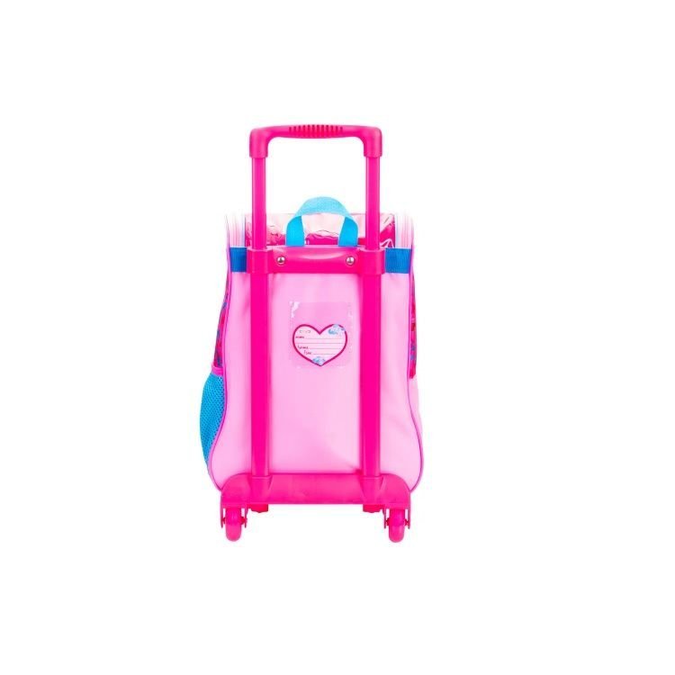 Mochila Sestini Y Lady com Rodas Tamanho M Rosa 4