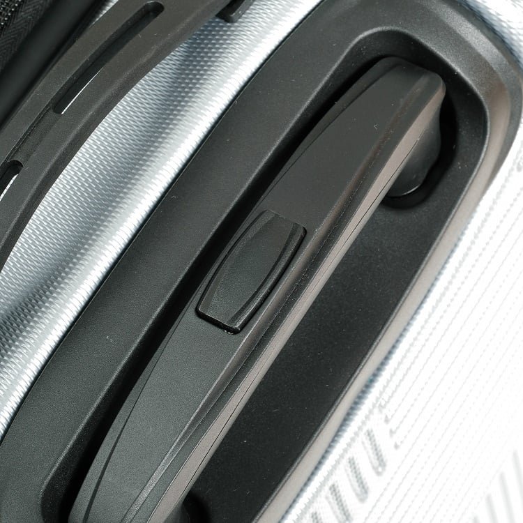 Mala American Tourister by Samsonite Cuiabá Tamanho P Prata 5