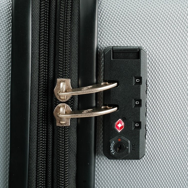 Mala American Tourister by Samsonite Cuiabá Tamanho P Prata 6