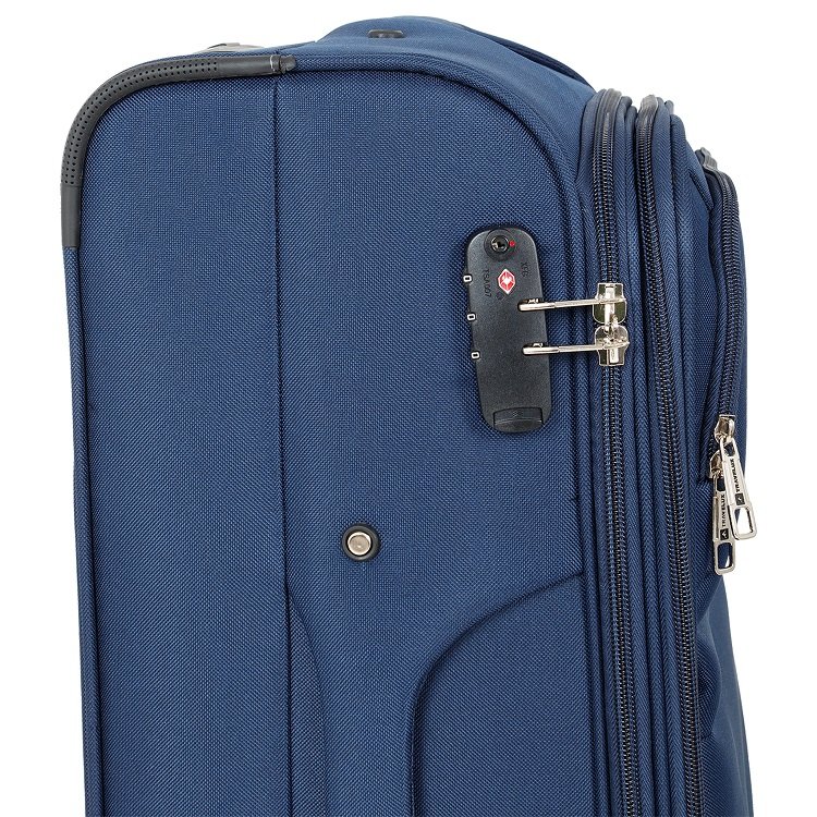 Mala Travelux Geneva II Tamanho G Super Leve Azul 7