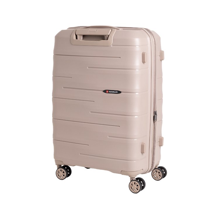 Mala Travelux Basel II Tamanho G – Polipropileno Champanhe Bege 3