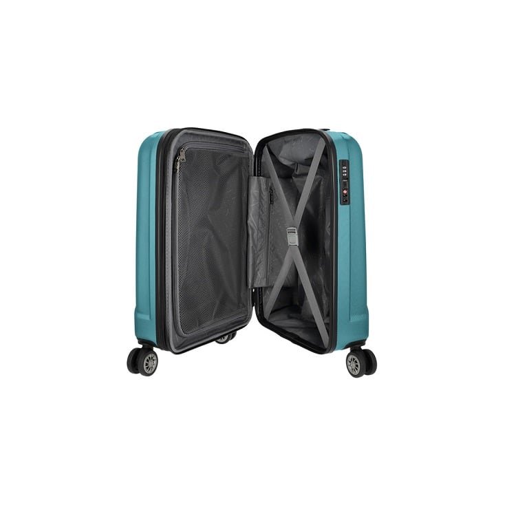 Mala Samsonite Fiero 3.0 Tamanho P Azul Petróleo 4