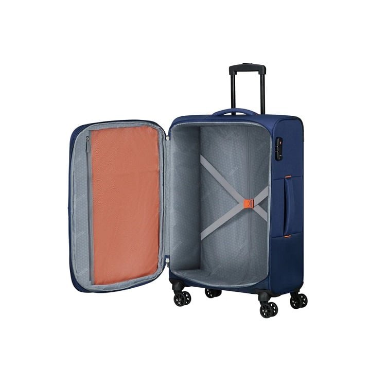 Mala American Tourister Sun Break média 23 kg Azul 6