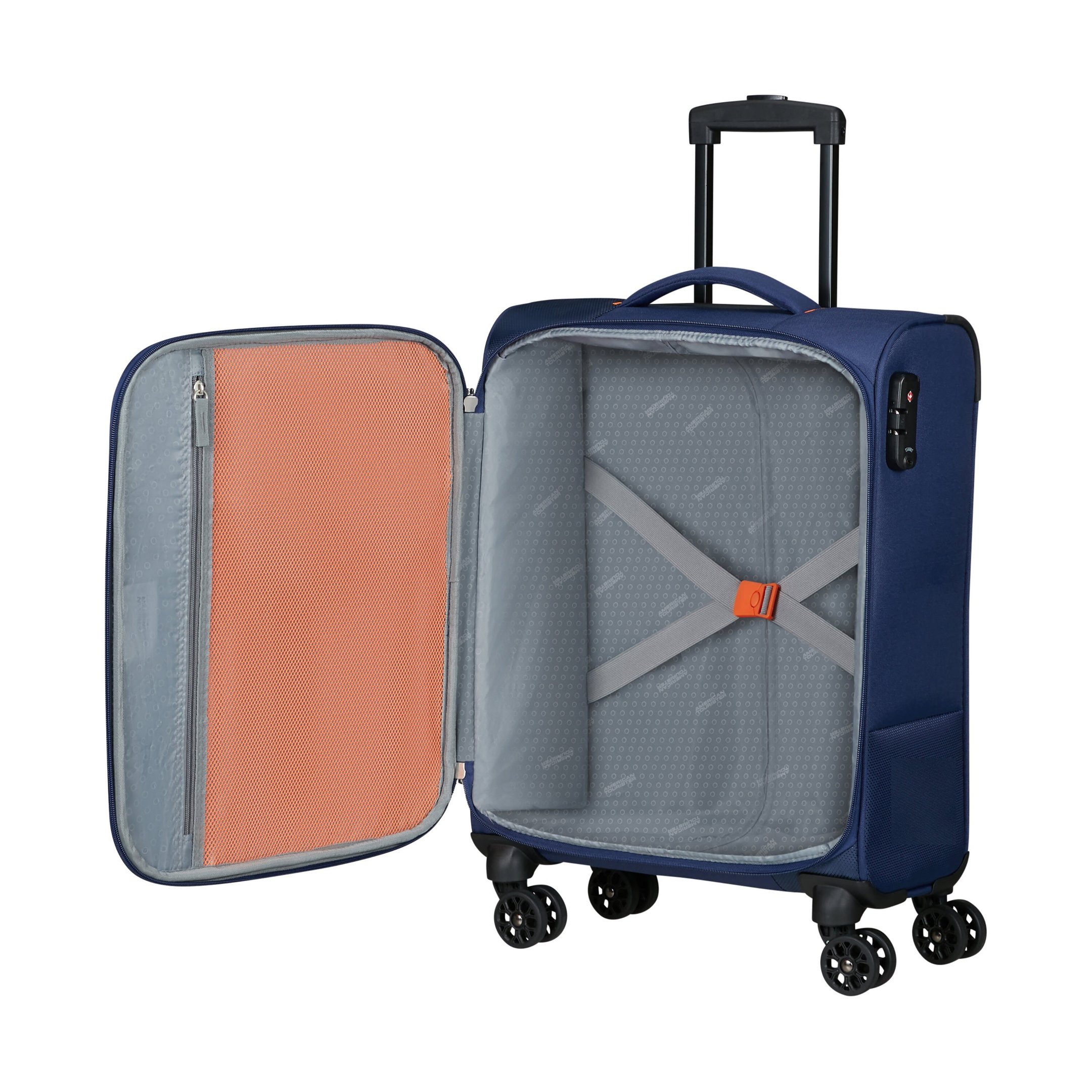 Mala American Tourister Sun Break Tamanho P Azul Azul 5