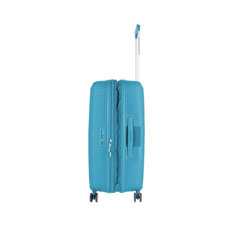 Mala American Tourister Curio EXP Grande 32 kg Azul Turquesa 6