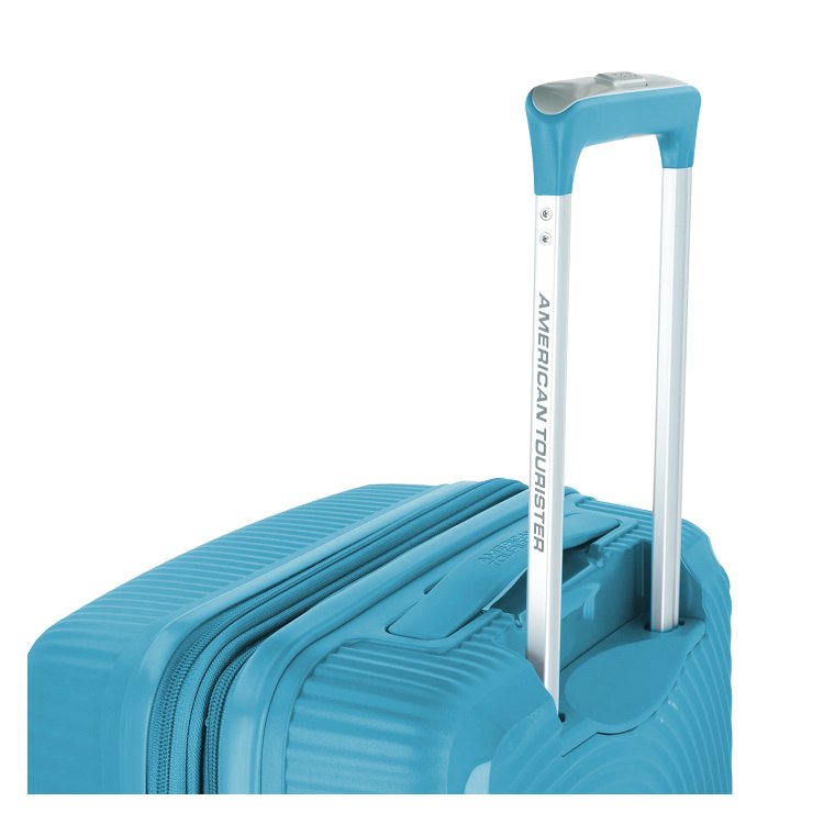 Mala American Tourister Curio EXP Grande 32 kg Azul Turquesa 9