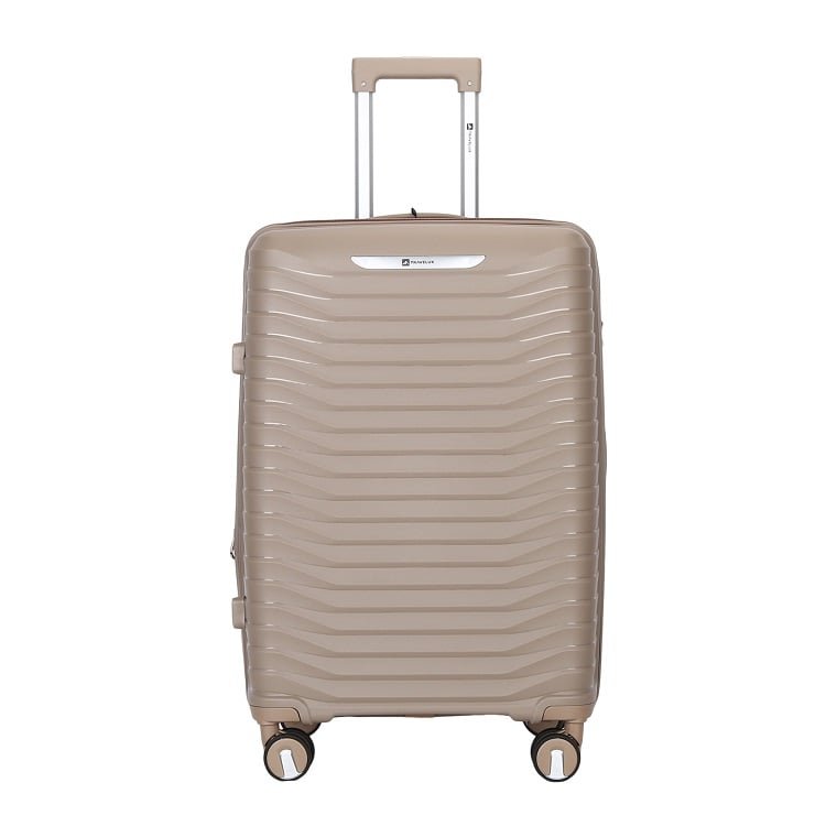 Mala Travelux Scuol Média 23 Kg - Expansível Champanhe 2