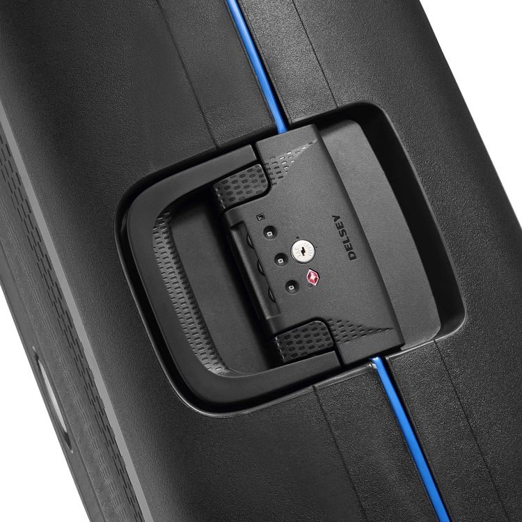 Mala Delsey Moncey Média 23 kg Preto 4