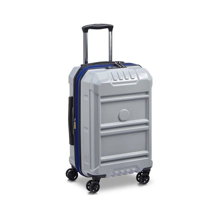 Mala de Bordo Delsey Rempart 10 kg Prata 2