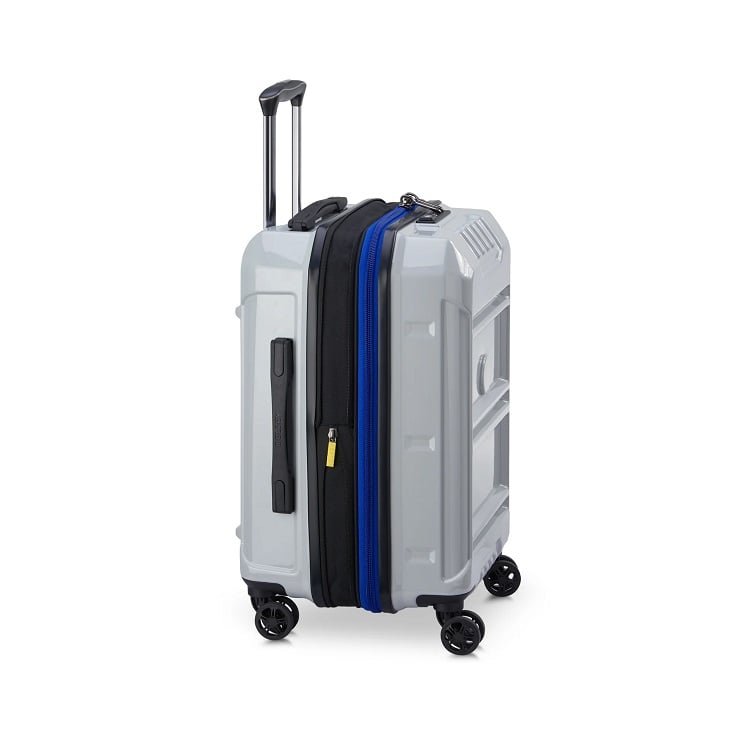 Mala de Bordo Delsey Rempart 10 kg Prata 5