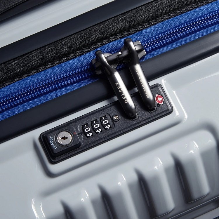 Mala de Bordo Delsey Rempart 10 kg Prata 7