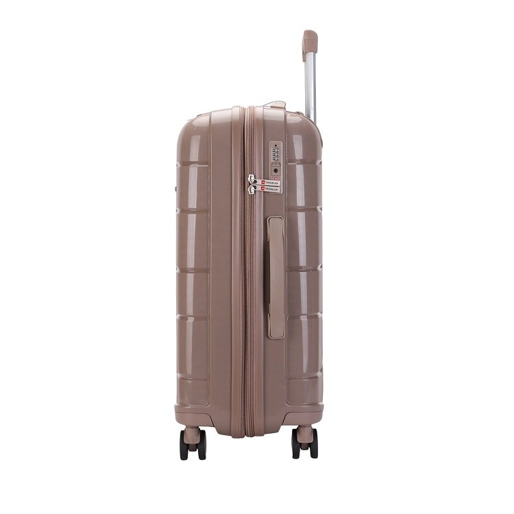 Mala Travelux Wengen Média 23 Kg – Expansível Bege 3