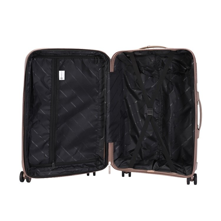 Mala Travelux Wengen Média 23 Kg – Expansível Bege 5