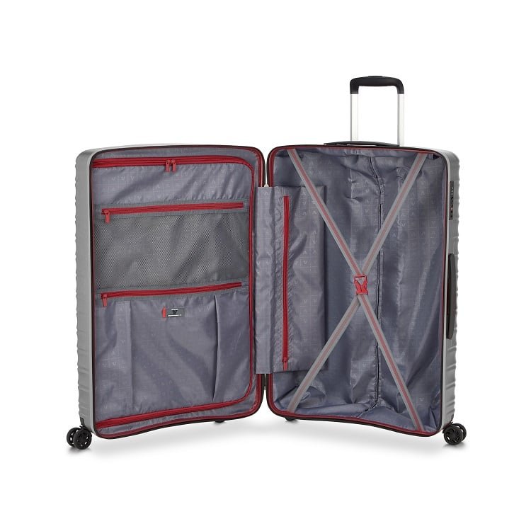 Mala Roncato Wave DLX Média 23 kg Prata 5