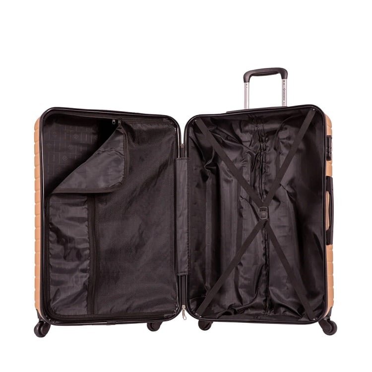 Mala Sestini Deluxe Tamanho P Dourado 4