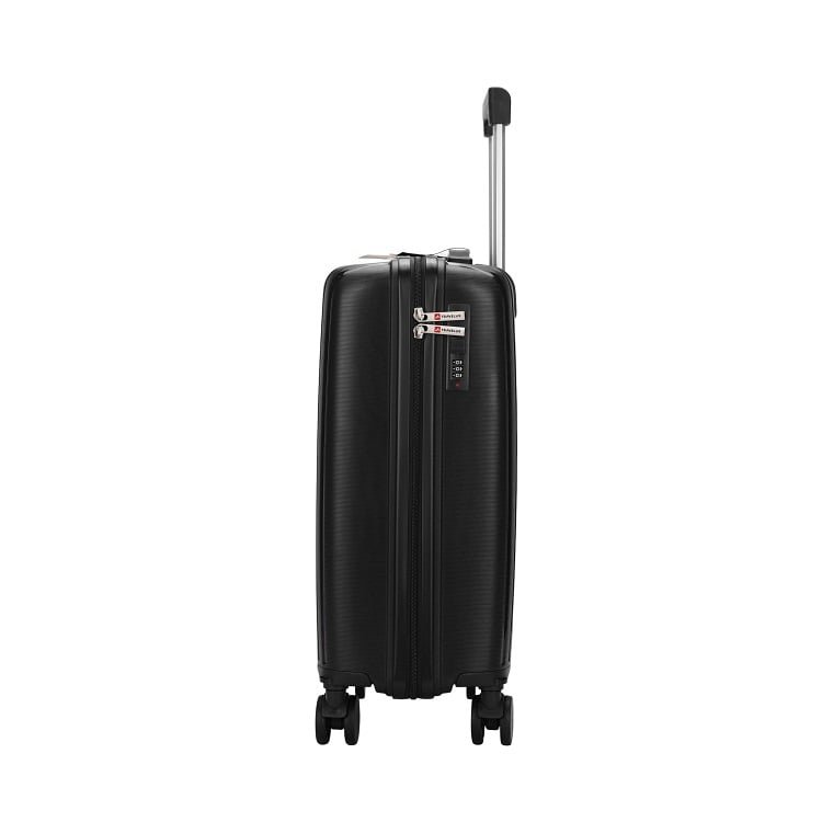 Mala Travelux Flums Pequena 10 Kg - Polipropileno Preto 3