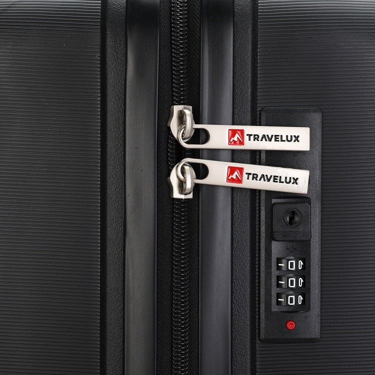 Mala Travelux Flums Pequena 10 Kg - Polipropileno Preto 5