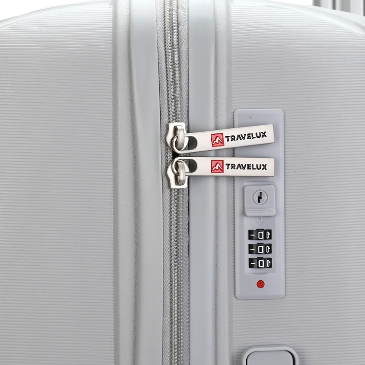 Mala Travelux Flums Grande 32 Kg - Polipropileno Cinza 5