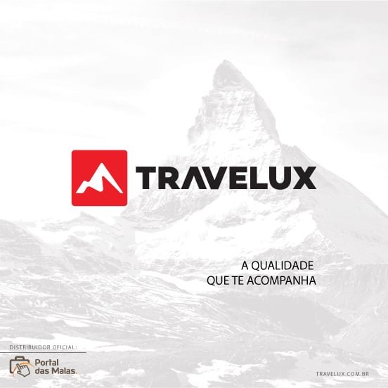 Mala Travelux Flums Grande 32 Kg - Polipropileno Cinza 8