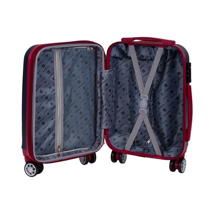 Mala Travelux Arosa Tamanho M Azul 4