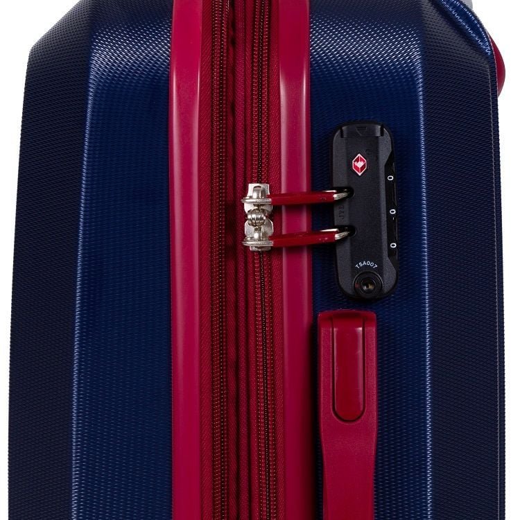 Mala Travelux Arosa Tamanho M Azul 7