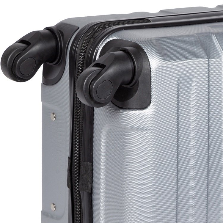 Mala Travelux Lugano Tamanho G Prata 6