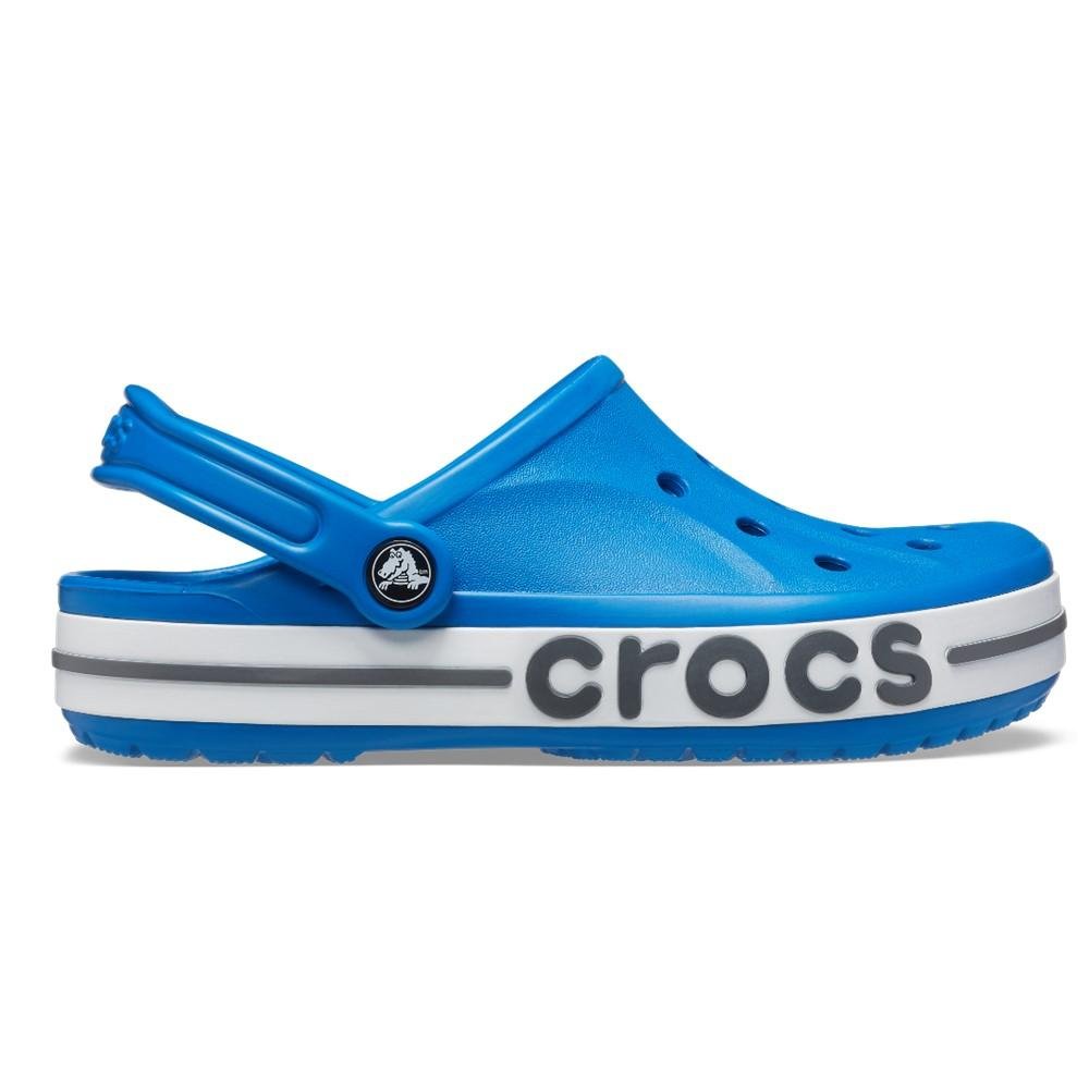 Sandália crocs bayaband clog bright cobalt/slate grey Azul 1